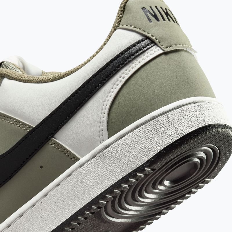 Încălțăminte pentru bărbați Nike Court Vision Low summit white/silver sage/black 9