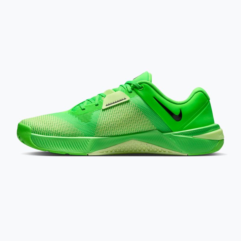 Încălțăminte de ridicare greutăți pentru bărbați Nike Metcon 10 Green Strike/Light Liquid Lime/Black 2