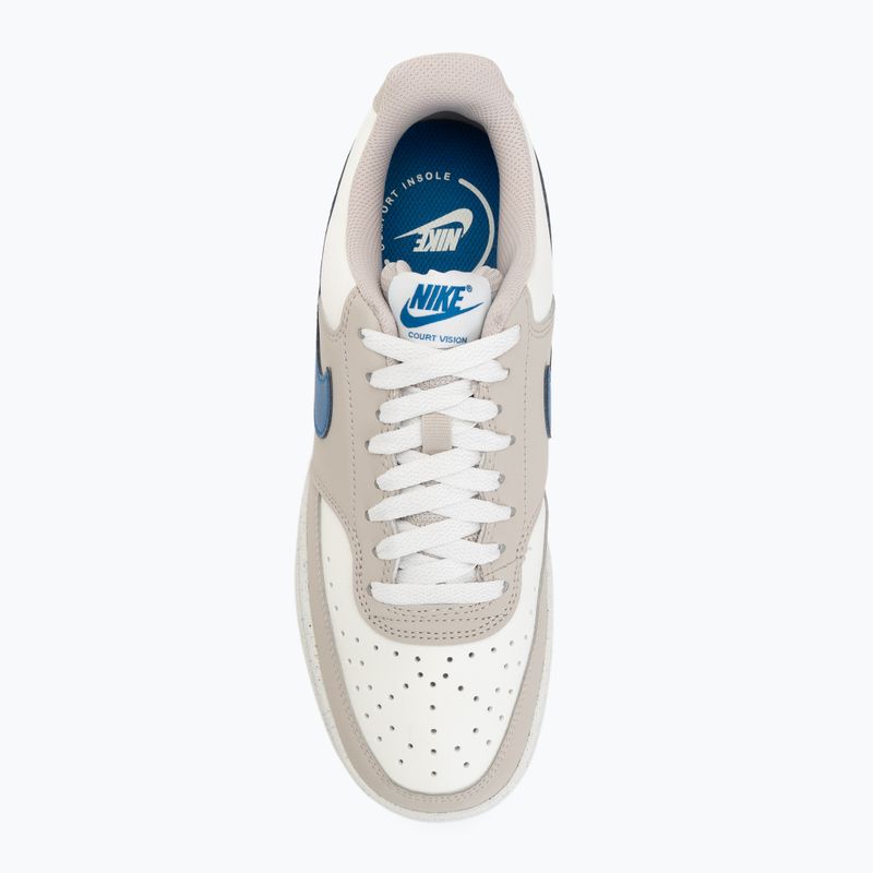 Încălțăminte pentru bărbați Nike Court Vision Low Sail/Cream II/Brilliant Blue 5