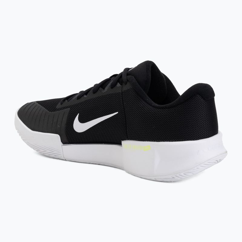 Încălțăminte de tenis pentru bărbați Nike GP Challenge Pro black/anthracite/volt 3
