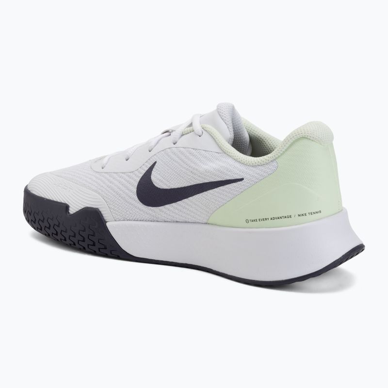 Încălțăminte de tenis pentru bărbați Nike Vapor Lite 3 white/volt tint/dark raisin 3