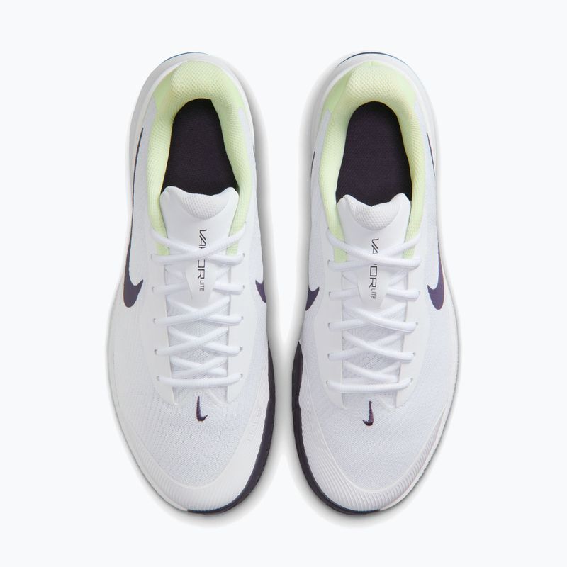 Încălțăminte de tenis pentru bărbați Nike Vapor Lite 3 white/volt tint/dark raisin 5