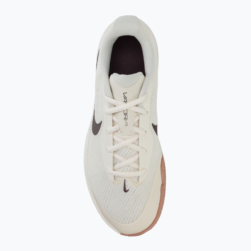 Încălțăminte de tenis pentru femei Nike Vapor Lite 3 pale ivory/vachetta tan/tattoo 5