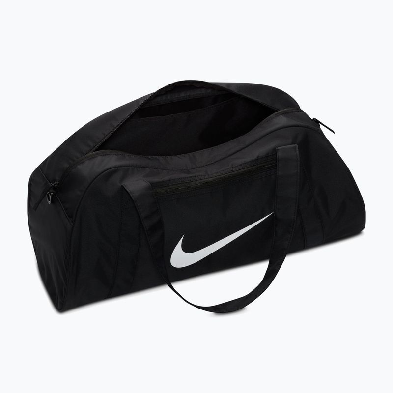Geantă de antrenament pentru femei Nike Gym Club 24 l black/black/white 4