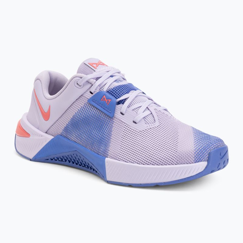 Încălțăminte de antrenament pentru femei Nike Metcon 10 violet mist/sapphire/sea coral
