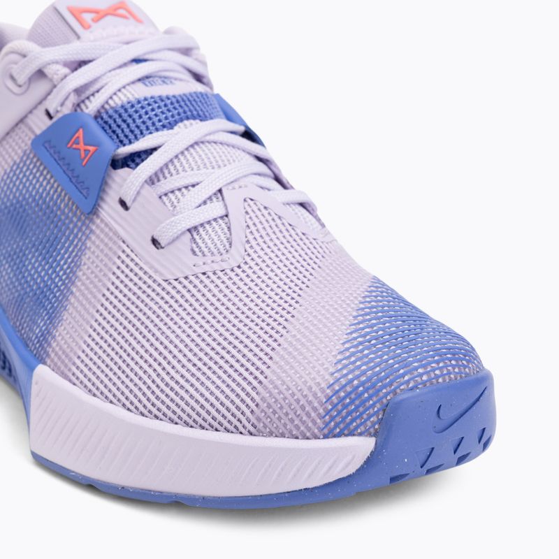 Încălțăminte de ridicare greutăți pentru femei Nike Metcon 10 violet mist/sapphire/sea coral 7