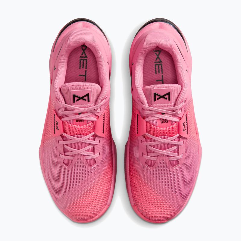 Încălțăminte de ridicare greutăți pentru femei Nike Metcon 10 peony/sea coral/lava glow/black 5