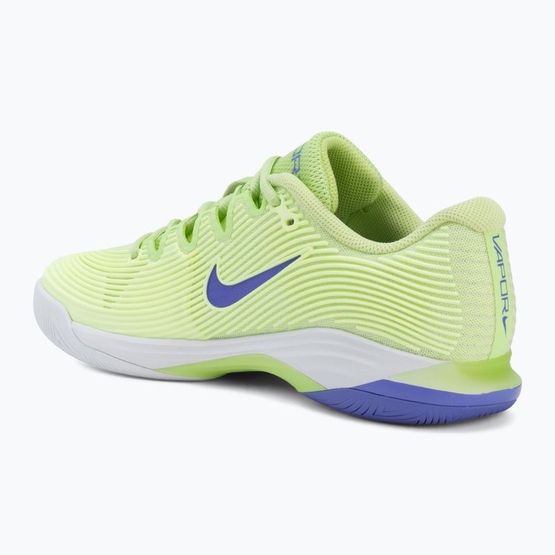 Pantofi de tenis damă Nike Vapor 12 Light liquid lime/white/volt tint/sapphire 3