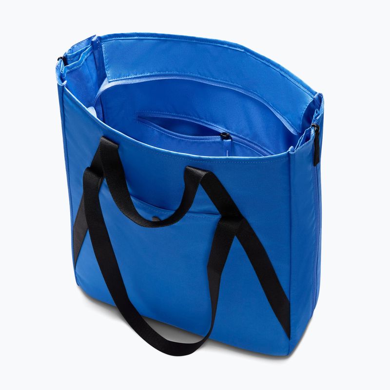 Geantă de antrenament pentru femei Nike Gym 28 l Game Royal/Black/White 6