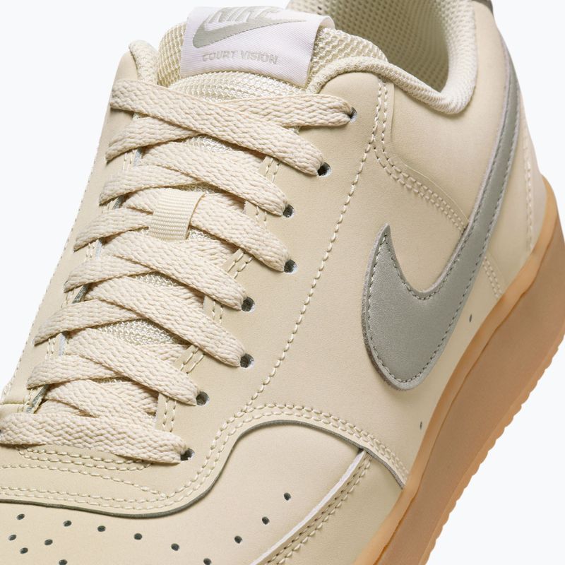 Încălțăminte pentru bărbați Nike Court Vision Low Premium light khaki/gum light brown/sail/spruce fog 8