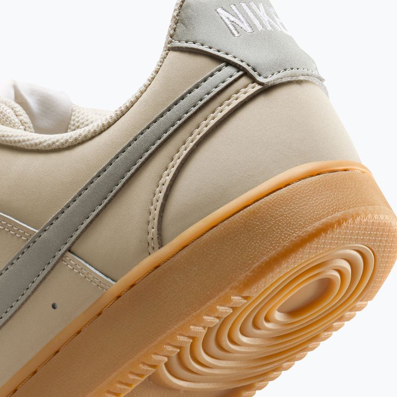 Încălțăminte pentru bărbați Nike Court Vision Low Premium light khaki/gum light brown/sail/spruce fog 9