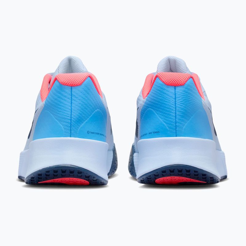 Încălțăminte de tenis pentru bărbați Nike Vapor Lite 3 hydrogen blue/hot lava/midnight navy 4
