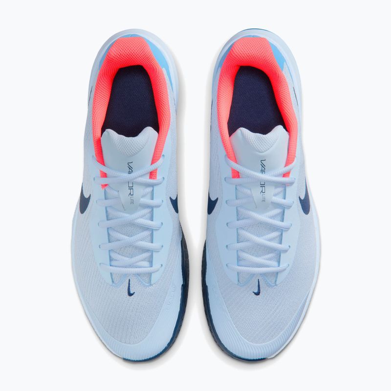 Încălțăminte de tenis pentru bărbați Nike Vapor Lite 3 hydrogen blue/hot lava/midnight navy 5