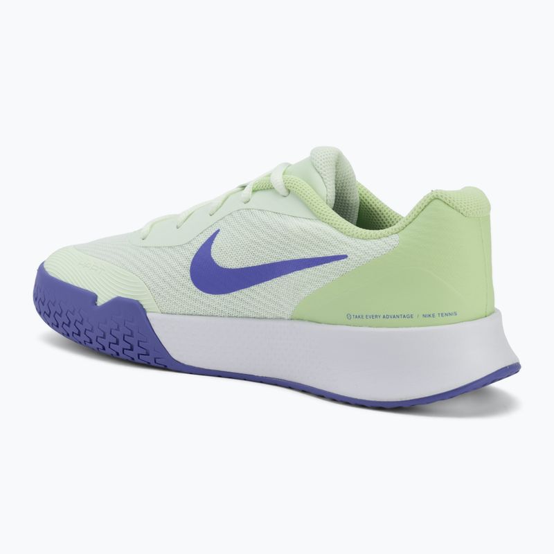 Încălțăminte de tenis pentru femei Nike Vapor Lite 3 Volt Tint/White/Light Liquid Lime/Sapphire 3