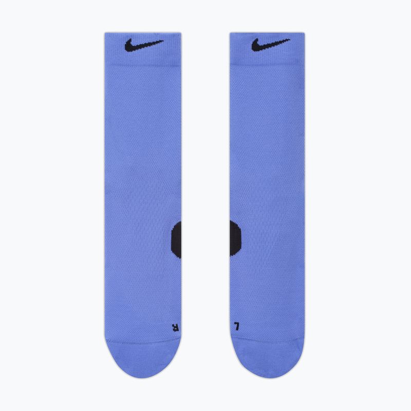 Șosete Nike Running Midweight Crew sapphire/black/black 2