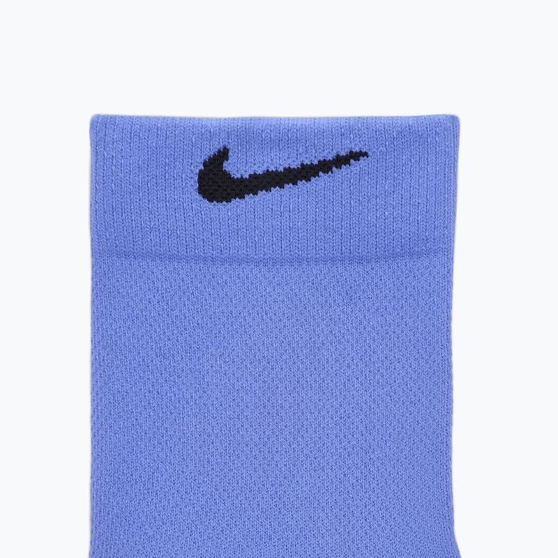Șosete Nike Running Midweight Crew sapphire/black/black 4