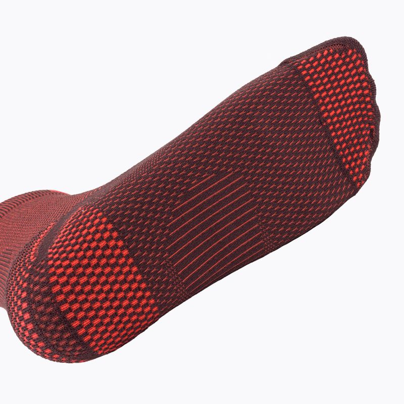 Șosete Nike Running Lightweight Micro Crew tattoo/hot lava/pure platinum/hot lava 5