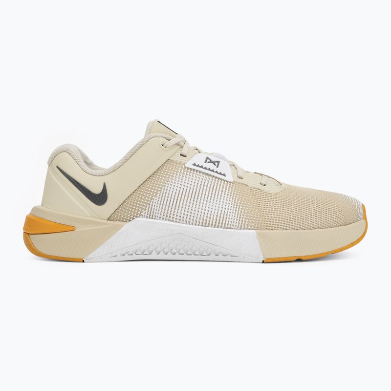 Încălțăminte de ridicare greutăți pentru bărbați Nike Metcon 10 light khaki/gold leaf/iron grey 2