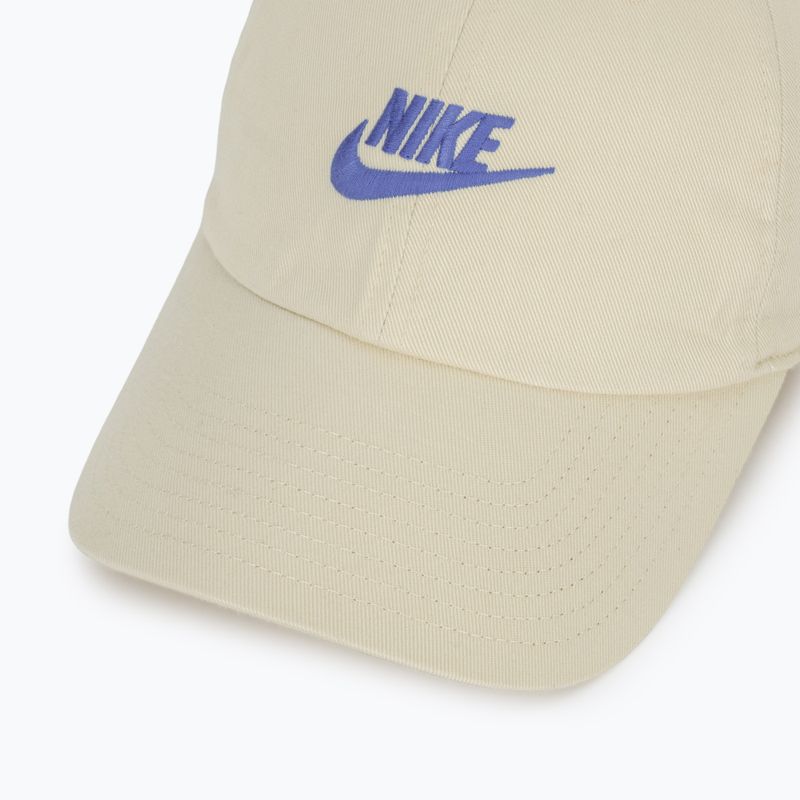 Șapcă Nike Club Unstructured Futura Wash light khaki/sapphire 3