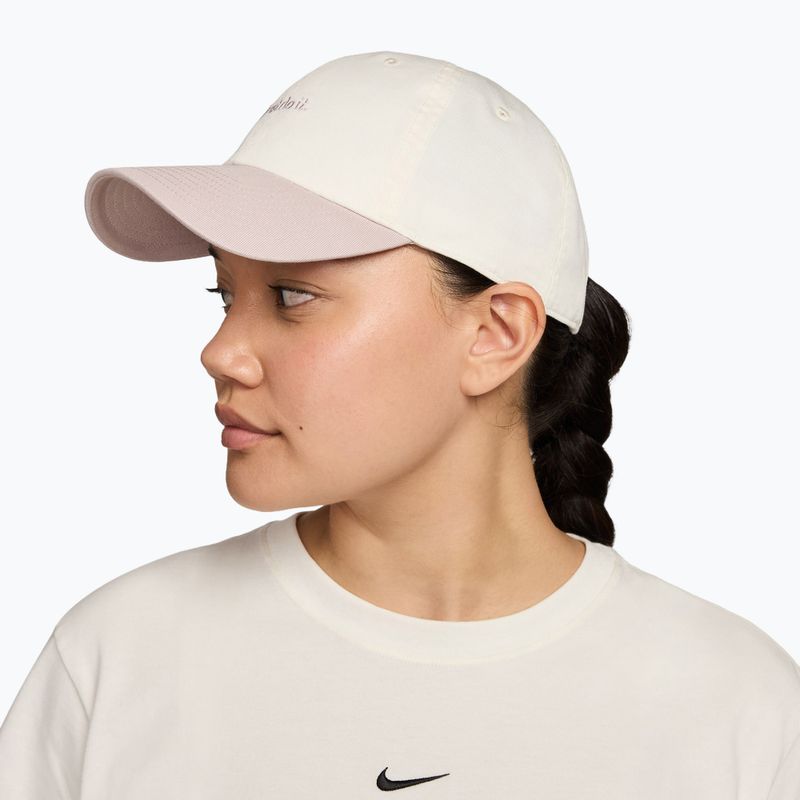 Șapcă Nike Club Unstructured JDI sail/particle rose/particle rose 3