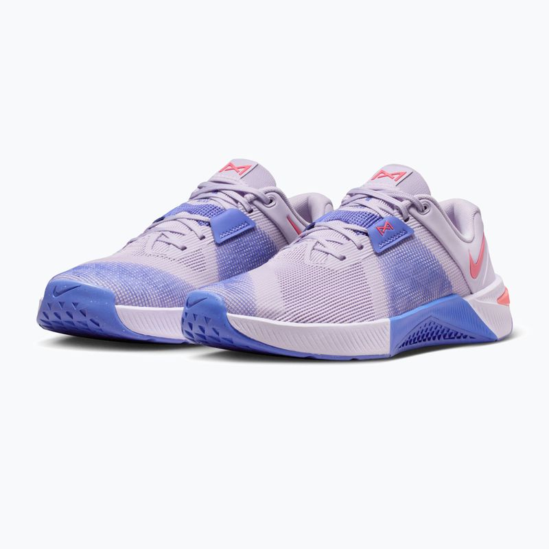 Încălțăminte de ridicare greutăți pentru femei Nike Metcon 10 violet mist/sapphire/sea coral 10