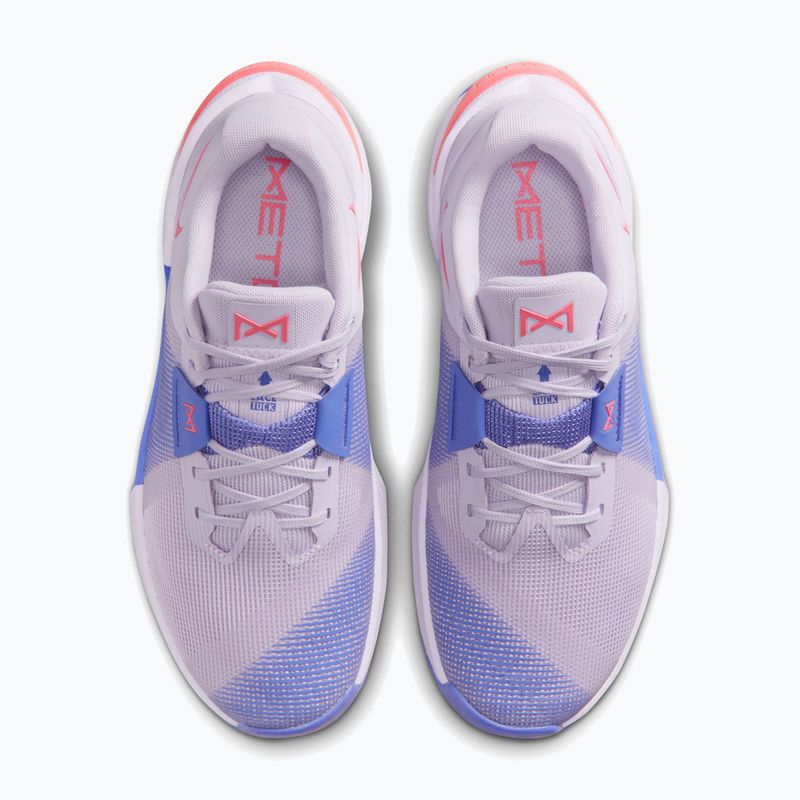 Încălțăminte de ridicare greutăți pentru femei Nike Metcon 10 violet mist/sapphire/sea coral 12
