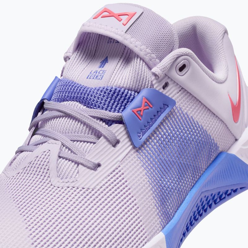 Încălțăminte de antrenament pentru femei Nike Metcon 10 violet mist/sapphire/sea coral 9