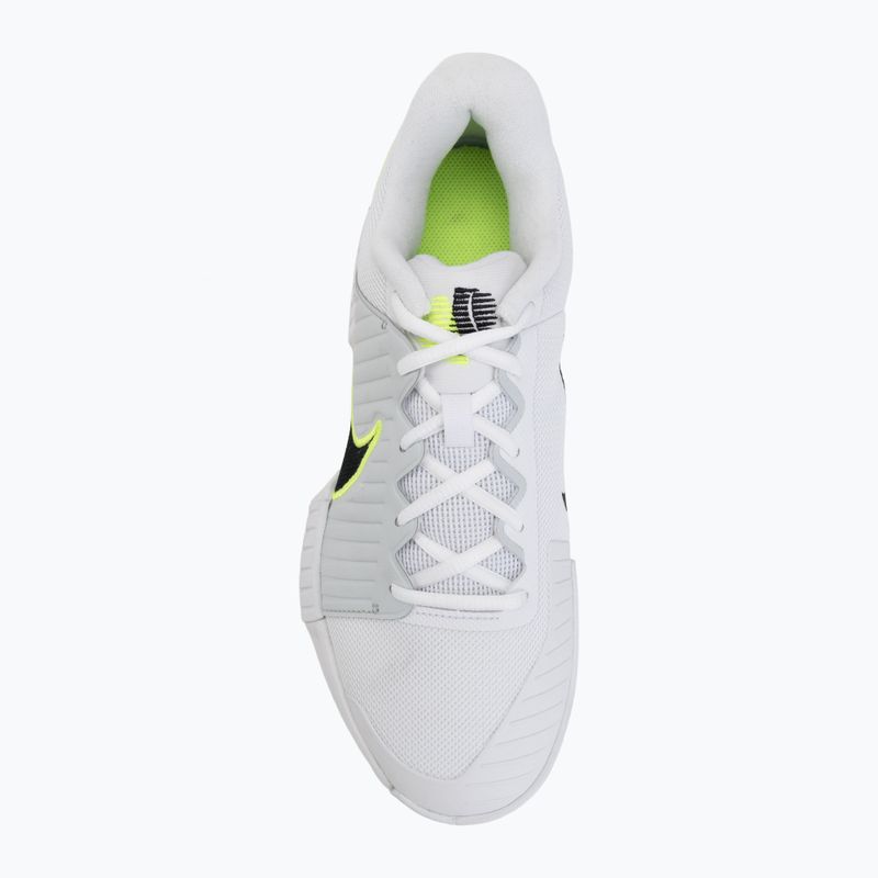 Încălțăminte de tenis pentru bărbați Nike GP Challenge Pro white/pure platinum/volt/black 5