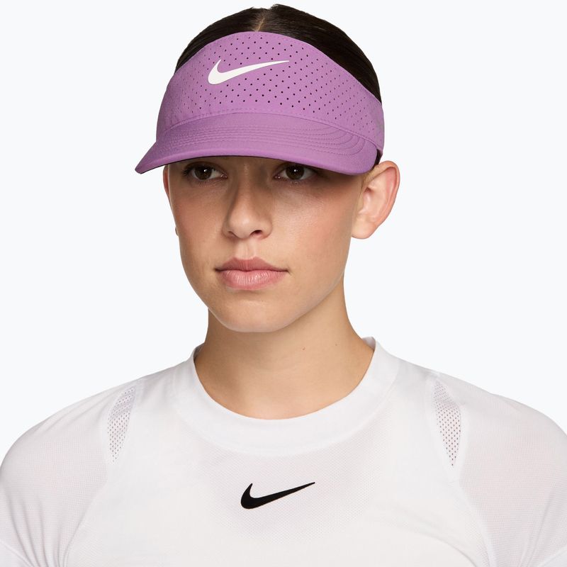 Vizieră de tenis Nike Dri-Fit ADV Ace light magenta/anthracite/white