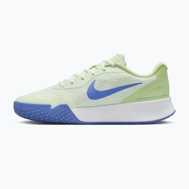 Încălțăminte de tenis pentru femei Nike Vapor Lite 3 Volt Tint/White/Light Liquid Lime/Sapphire 2