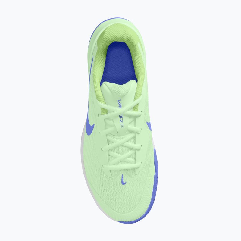 Încălțăminte de tenis pentru femei Nike Vapor Lite 3 Volt Tint/White/Light Liquid Lime/Sapphire 6