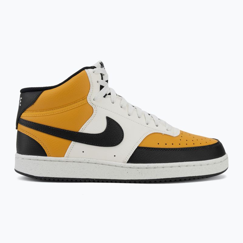Încălțăminte bărbătească Nike Court Vision Mid Next Nature gold leaf/sail/black 2