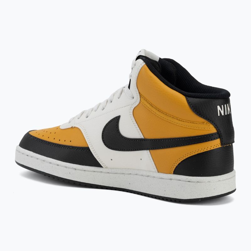 Încălțăminte bărbătească Nike Court Vision Mid Next Nature gold leaf/sail/black 3