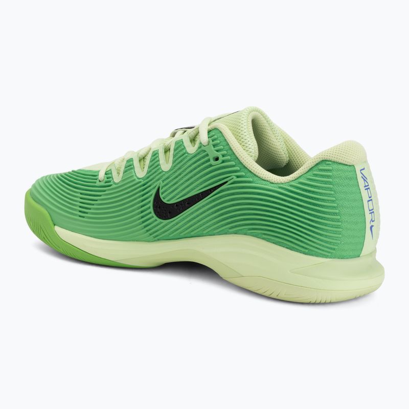 Pantofi de tenis pentru bărbați Nike Vapor 12 light liquid lime/mean green/sapphire/black 3