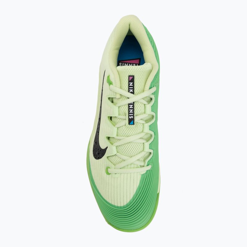 Pantofi de tenis pentru bărbați Nike Vapor 12 light liquid lime/mean green/sapphire/black 5