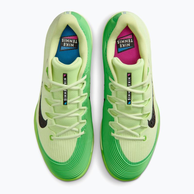 Pantofi de tenis pentru bărbați Nike Vapor 12 light liquid lime/mean green/sapphire/black 14