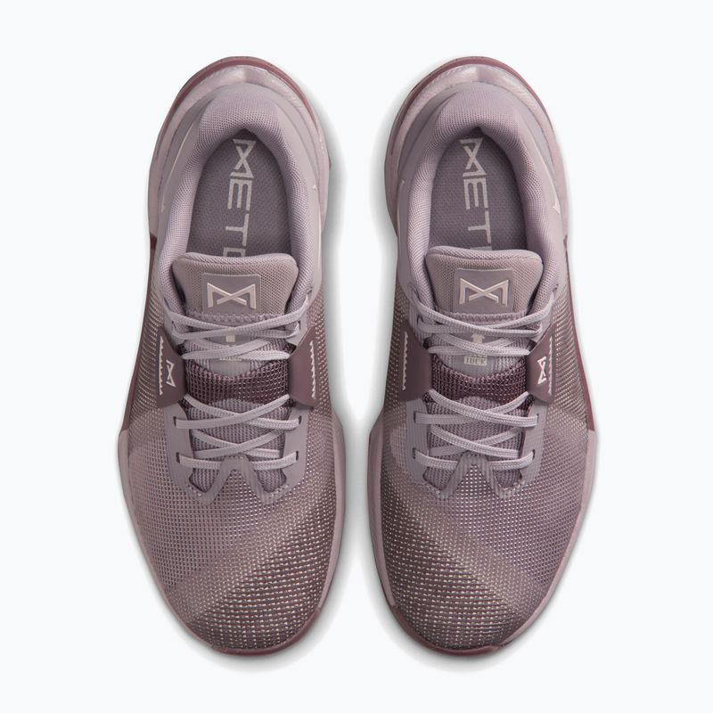 Încălțăminte de ridicare greutăți pentru femei Nike Metcon 10 light violet ore/tattoo/silt red 14