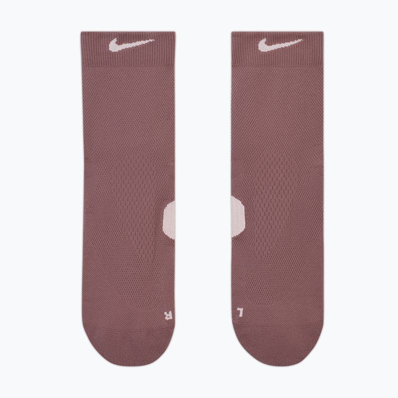 Șosete Nike Running Midweight Micro Crew tattoo/particle rose/particle rose 2