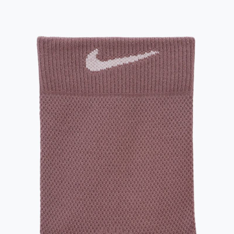 Șosete Nike Running Midweight Micro Crew tattoo/particle rose/particle rose 4