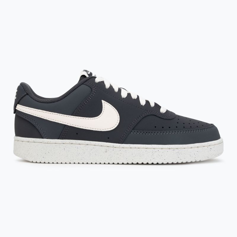 Încălțăminte pentru bărbați Nike Court Vision Low Premium anthracite/pale ivory 2