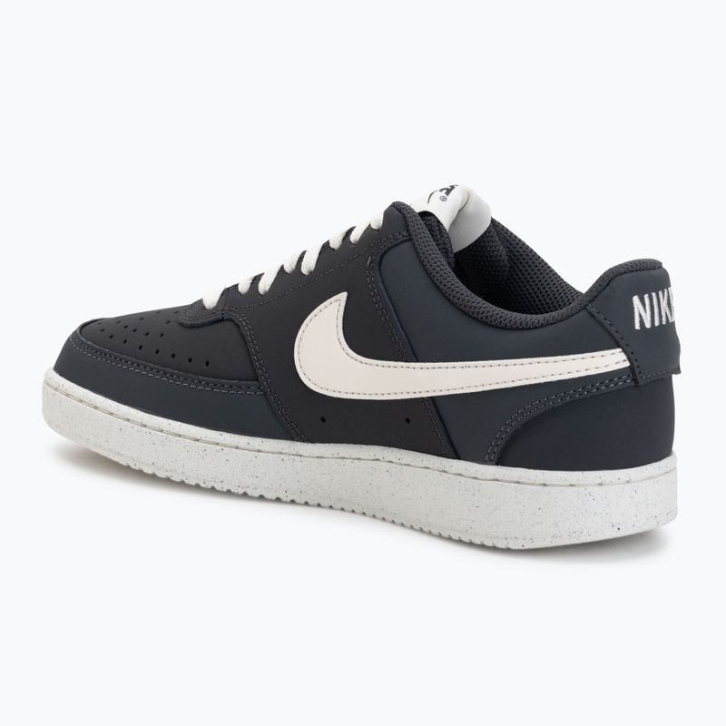 Încălțăminte pentru bărbați Nike Court Vision Low Premium anthracite/pale ivory 3