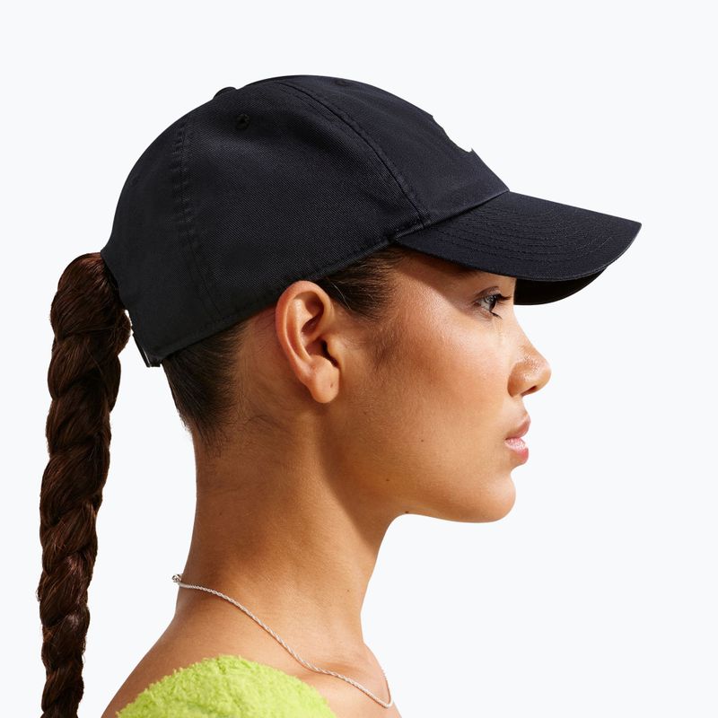 Șapcă Nike Club Unstructured Futura Wash black/mean green 2