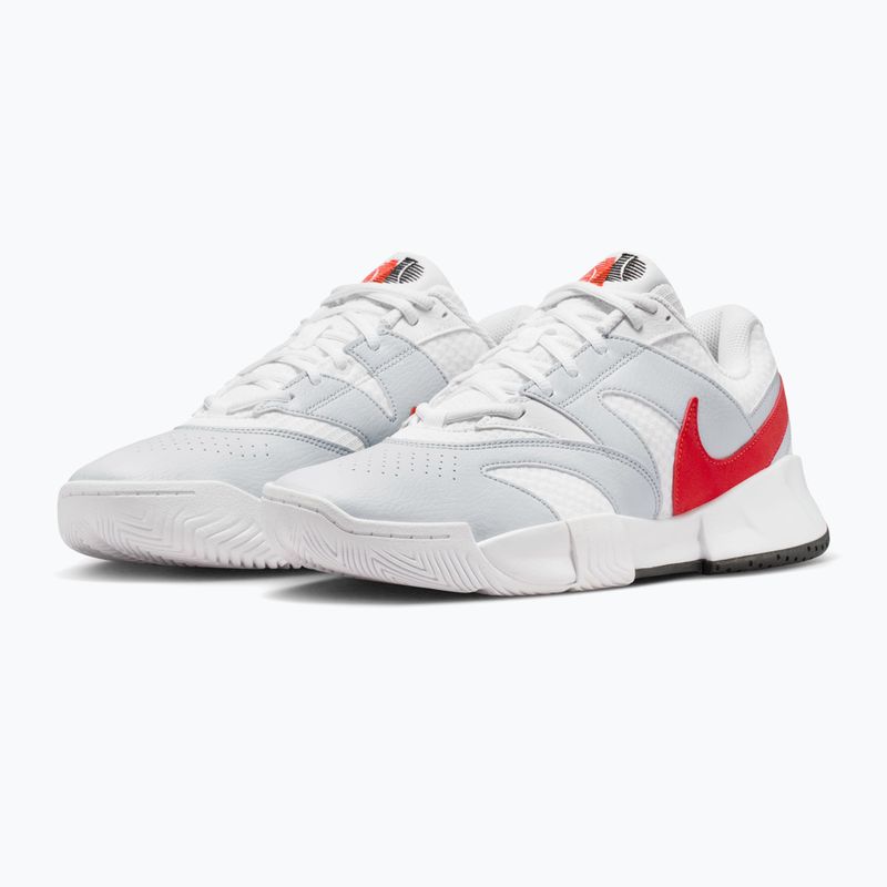 Încălțăminte pentru bărbați Nike Court Lite 4 white/pure platinum/light crimson 3