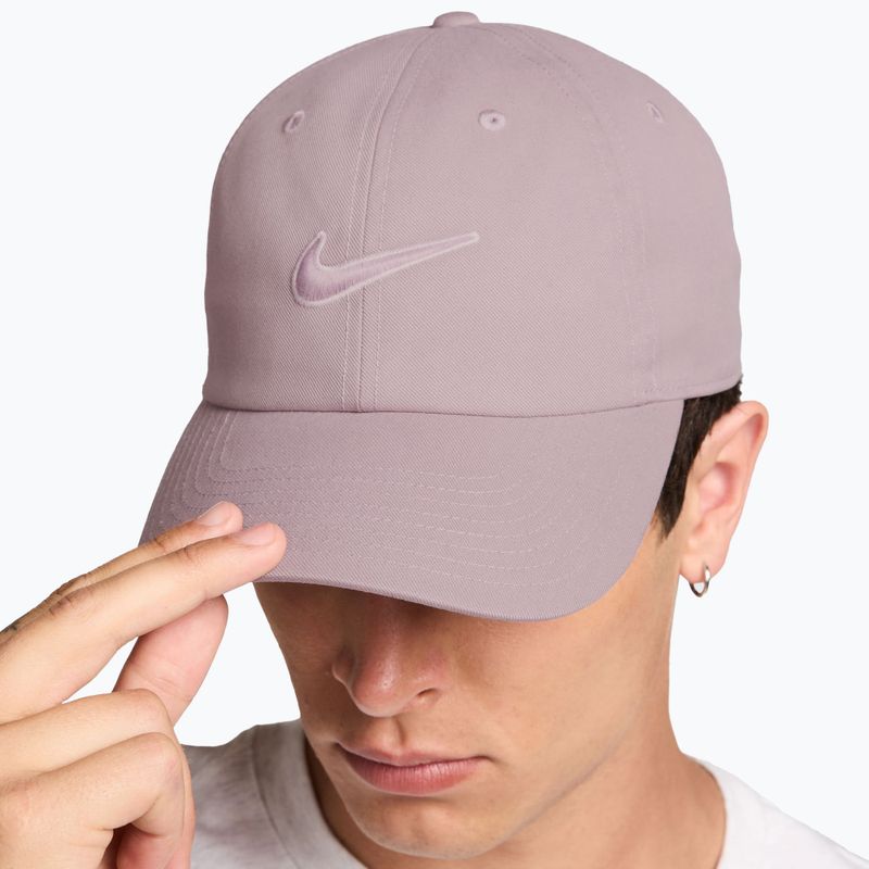 Șapcă Nike Club Unstructured Swoosh light violet ore/particle rose 8
