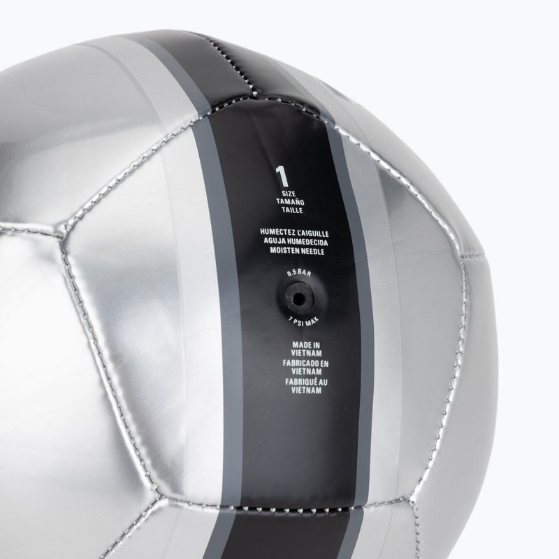 Minge de fotbal Nike Skills Total 90 metallic silver/black/black mărimea 1 3