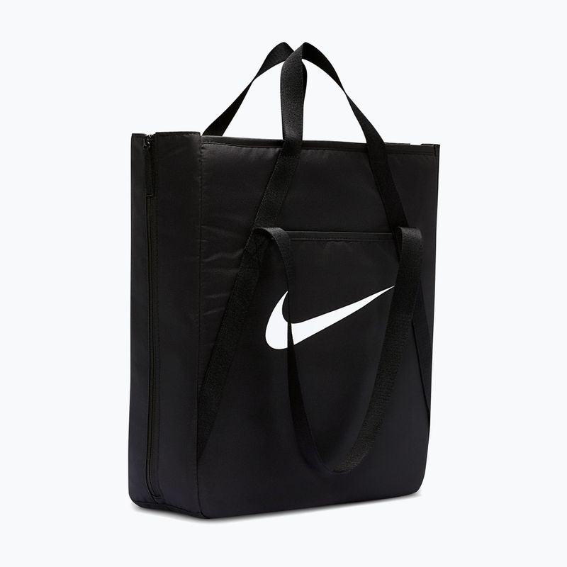Geantă de antrenament pentru femei Nike Gym 28 l black/black/white 2