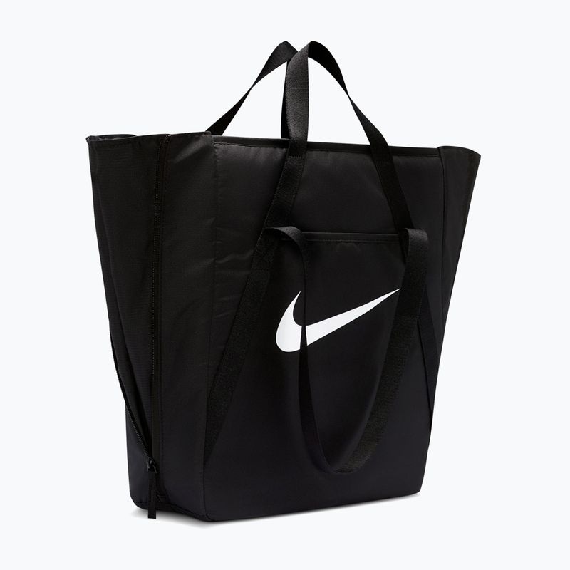 Geantă de antrenament pentru femei Nike Gym 28 l black/black/white 4
