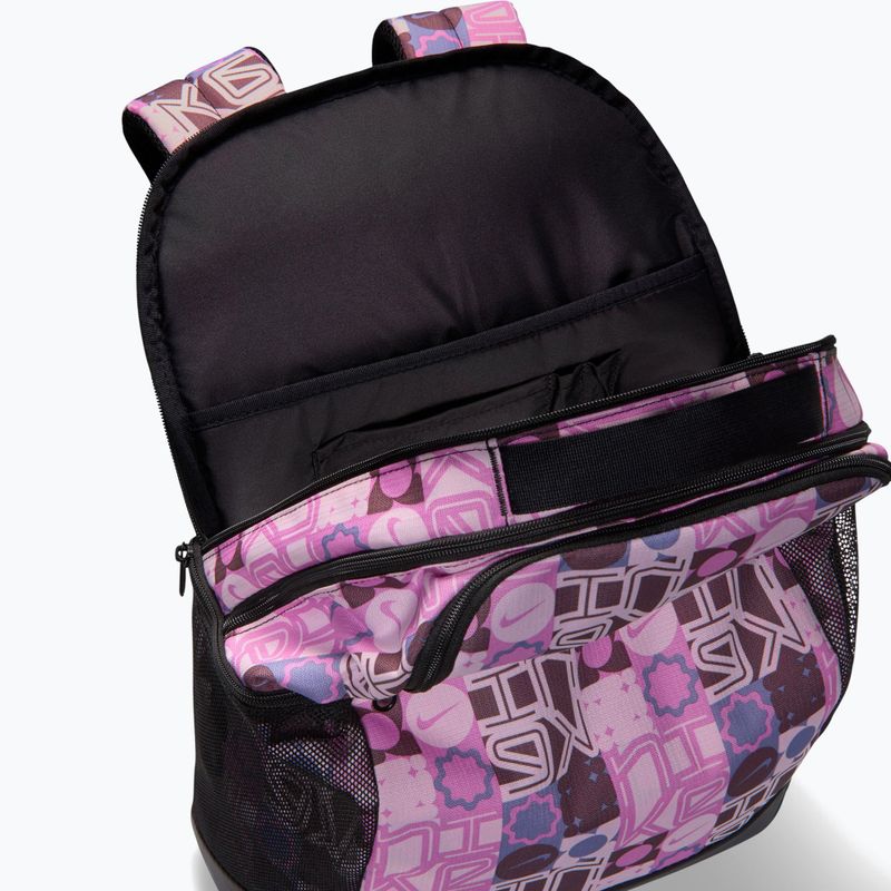 Rucsac de antrenament Nike Brasilia 9.5 24 l negru/roz spumă/alb 6