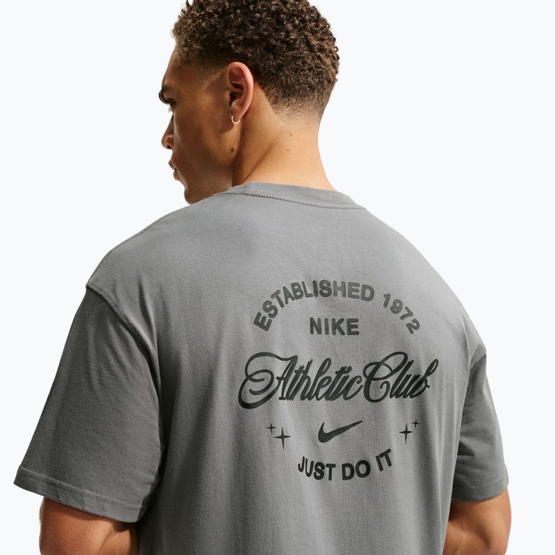 Tricou de antrenament bărbați Nike N.A.C smoke grey 5