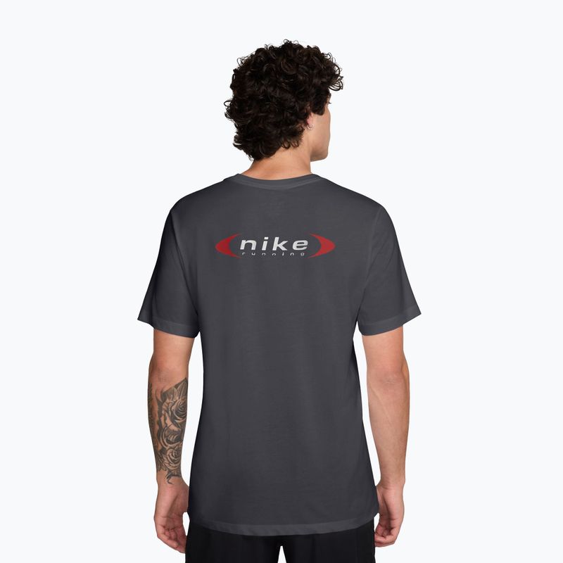 Tricou de alergare pentru bărbați Nike Retro Run Dri-Fit anthracite 2